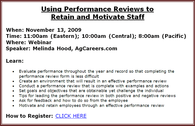 Using Performance Reviews to Retain and Motivate Staff