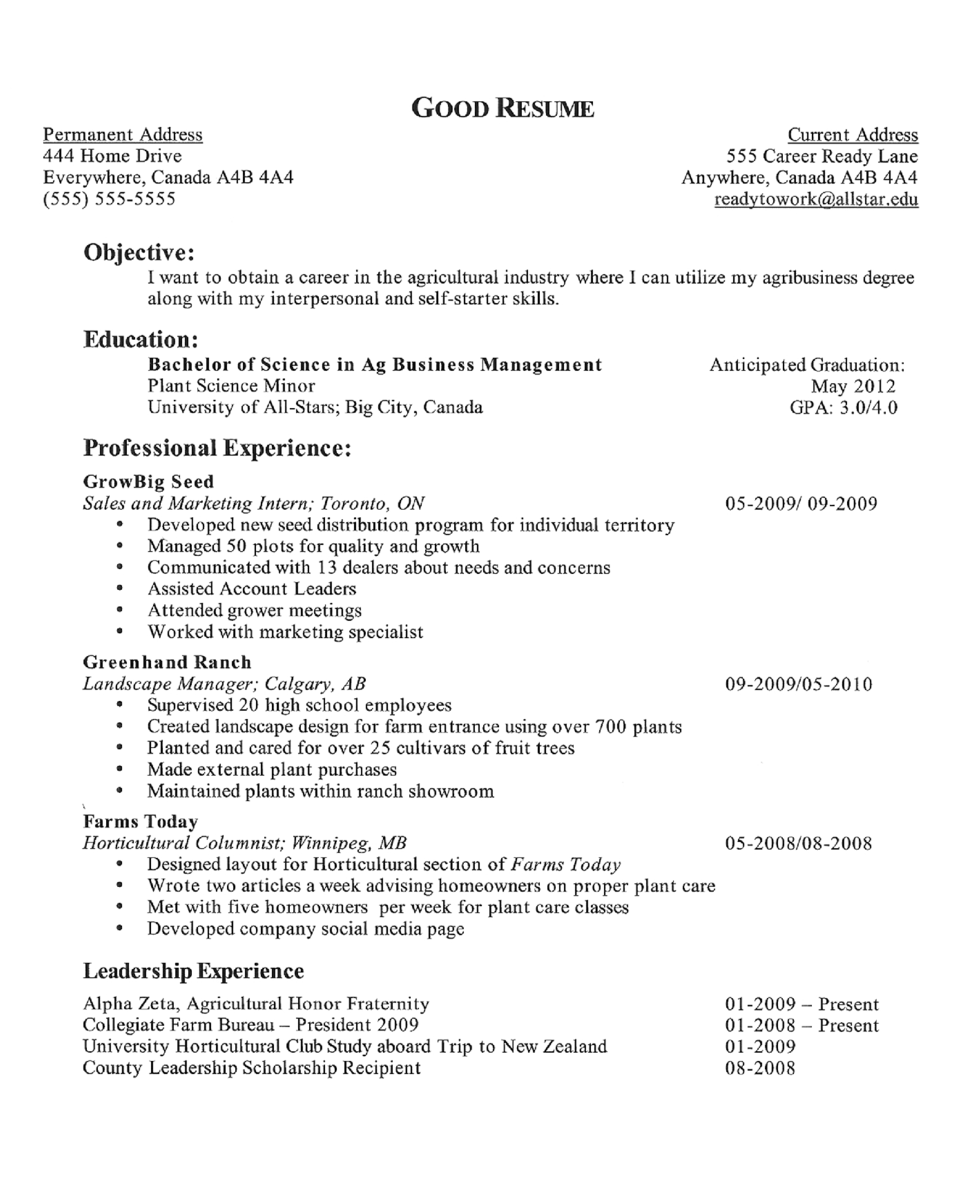 Post resume for international job