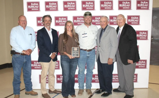 Brandon And Callie Ross Win Georgia Farm Bureau Honor 