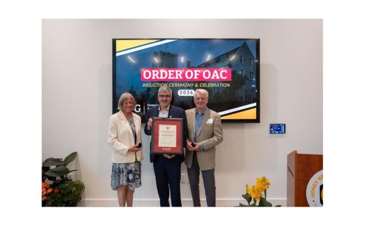 Anne and Brian Wilcock Honoured With Prestigious OAC Award 