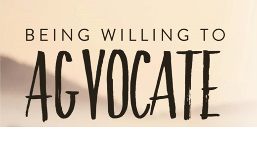 Being Willing to Agvocate
