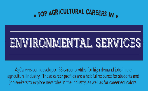 Top Agricultural Careers in Environmental Services