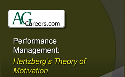 Herzberg's Theory of Motivation