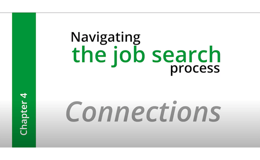 Navigating Job Search - Connections (Ch 4)