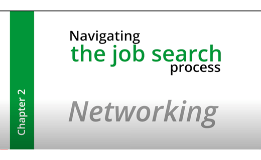 Navigating Job Search - Networking (Ch 2)