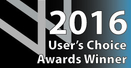 2016 User's Choice Awards Winner 2016 User's Choice Awards Winner