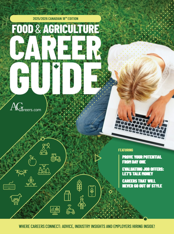 Canadian Food and Agriculture Career Guide Cover